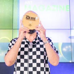 Yannis Spanoudis receiving Digital Media Award 2025 for Best App